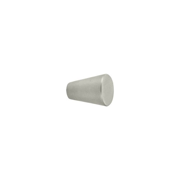 KC20U15 Cone Cabinet Knob Brushed Nickel, 10PK